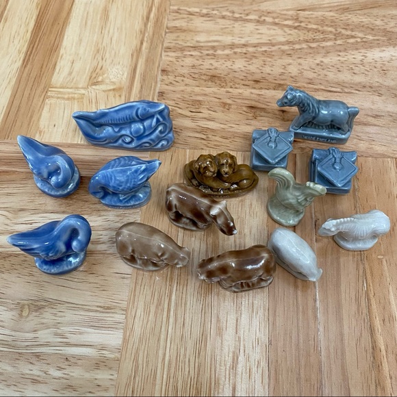 Vintage Lot WADE England Whimsies Miniature Animals Mini Figurine - Picture 10 of 14